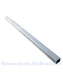 Tube profilé galvanisé à chaud 60 x 60 mm