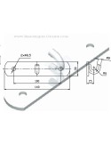 Crochet Long Basculement