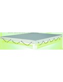 Bâche plate  242 x 135 x 7cm