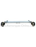 Essieu 750 Kg freiné pour Lider Robust 25390