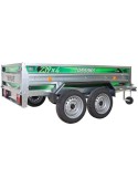 REMORQUE 500 - 750 KG 225x129x40cm DAXARA 239X4
