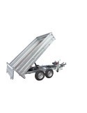 REMORQUE BENNE 2500 KG 256 X 148  LIDER 39600 PTC 2500 kg POMPE MANUELLE