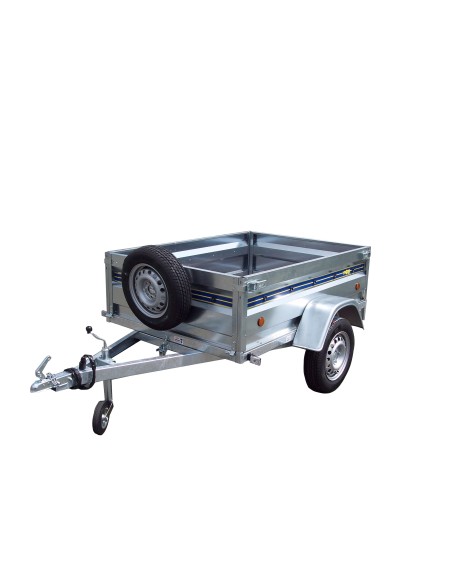 REMORQUE 500-750 Kg 170x122 UNI-REM RIDELLES 46 cm REM170