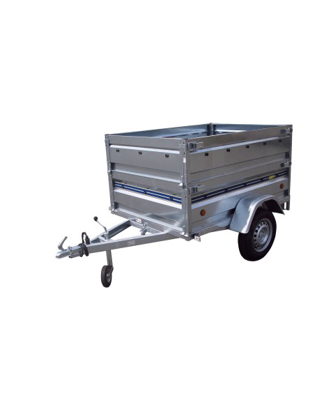 REMORQUE 500-750 Kg 170x122 UNI-REM RIDELLES 46 cm REM170
