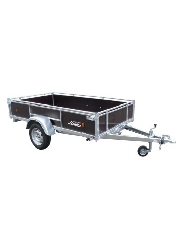REMORQUE 500-750 KG PTC 251x133 LIDER BOIS 1 ESSIEU