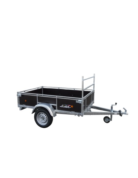 REMORQUE 500-750 KG PTC 251x133 LIDER BOIS 1 ESSIEU