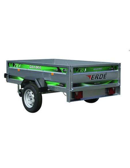 REMORQUE 1000 KG Daxara 218F 750 Kg ou 1000 Kg AVEC FREIN