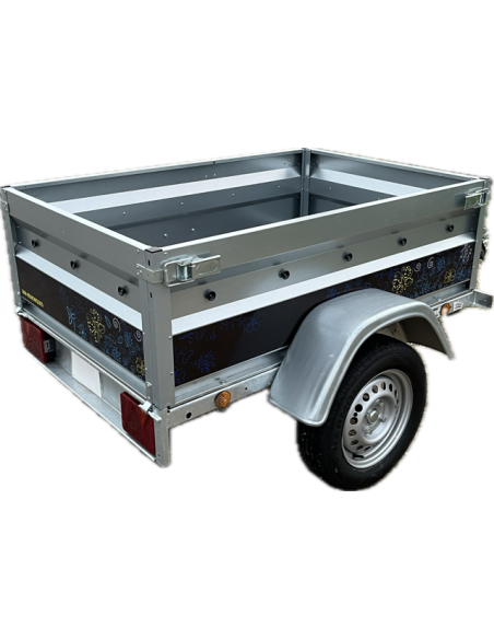 REMORQUE 500-600 KG 150x100 REM-150.5 RIDELLES 46 cm