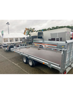 REMORQUE PLATEAU 1500 - 2700 KG 400X200 PJD400 270...