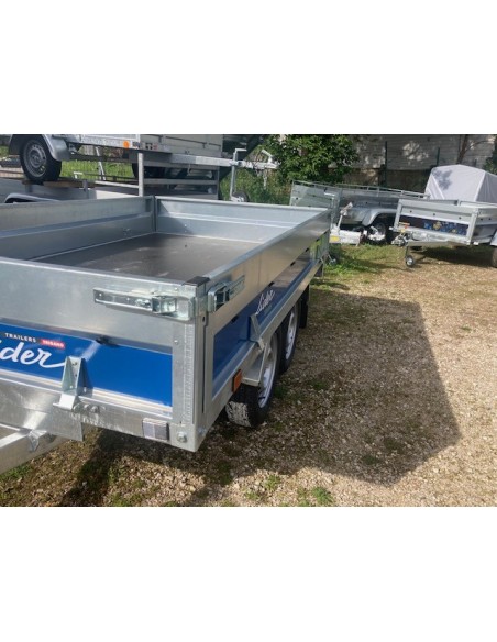 REMORQUE 500 -750 KG PTC 253X147 LIDER TOLEDE ROUES DESSOUS