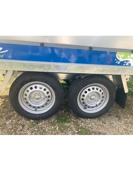 REMORQUE 500 -750 KG PTC 253X147 LIDER TOLEDE ROUES DESSOUS