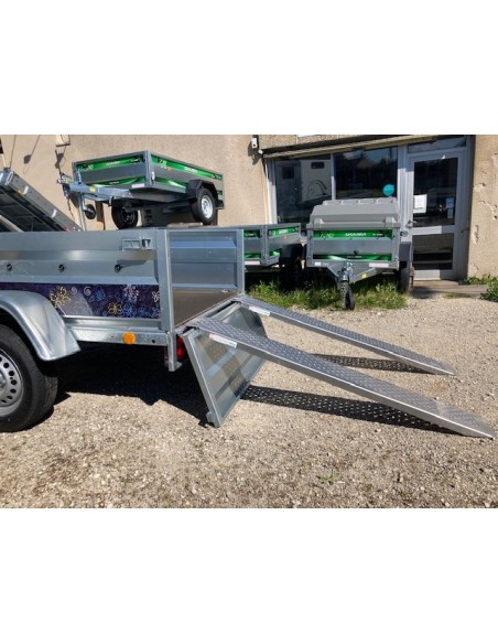 Rampe alu 1500X215 CU 400kg