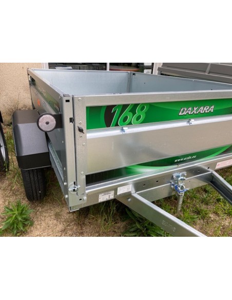 REMORQUE 500 - 750 KG 155X115 DAXARA 168 SANS ACCESSOIRE