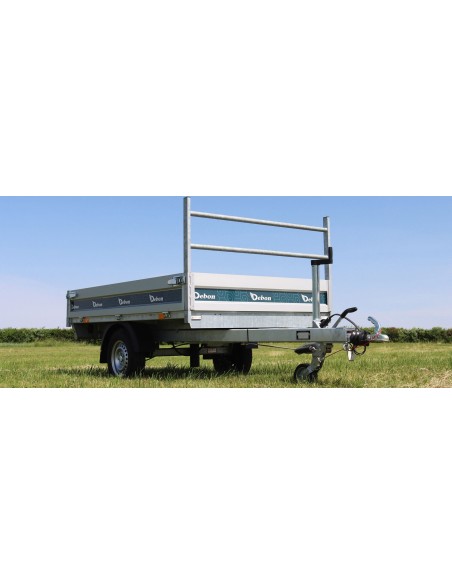 REMORQUE BENNE 1500 KG 250X160 DEBON PW0ECO et PW0LUX
