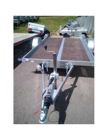 PLATEAU 1300 KG 300X170 avec frein  PML170F ERDÉ EXPERT