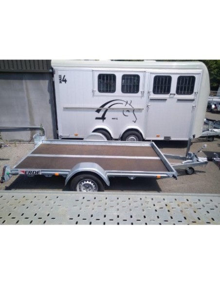 PLATEAU 1300 KG 300X170 avec frein  PML170F ERDÉ EXPERT