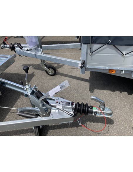 PLATEAU 1000 KG -250X150 PLATEAU avec FREIN PLM150F ERDÉ EXPERT