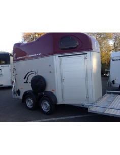 van hippomobile gris et noir. distributeur cheval liberté à Saint Germain en Laye, Vernon et Rouen 2