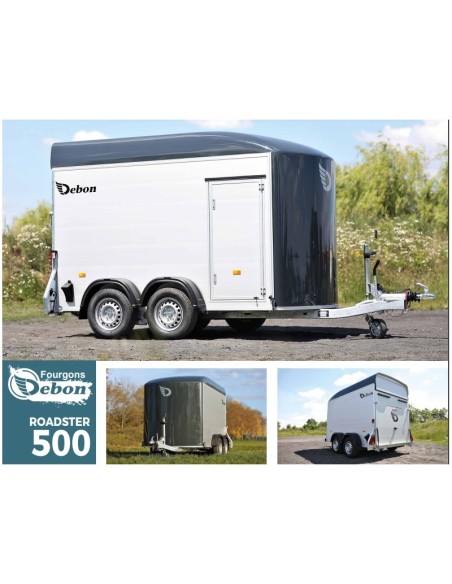 FOURGON 2000 KG 320X167H200 2 ESSIEUX ROADSTER500 SANS PORTE