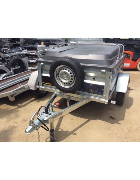 REMORQUE 500-750 Kg 170x122 UNI-REM RIDELLES 46 cm REM170