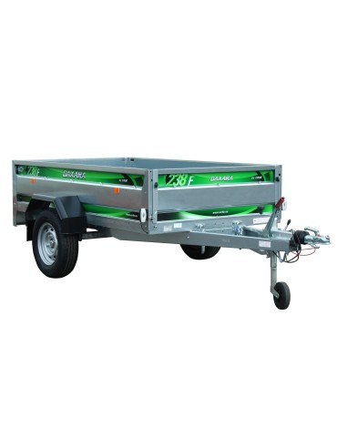 REMORQUE 1000 KG 225X129 Daxara 238 F 750 Kg ou 1000 Kg
