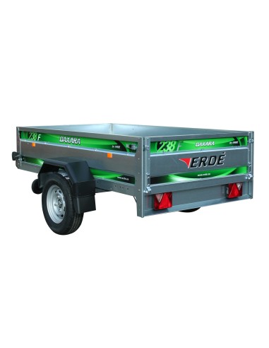 REMORQUE 1000 KG 225X129 Daxara 238 F 750 Kg ou...