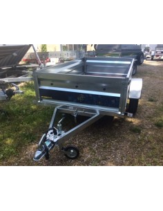REMORQUE 500-750 Kg PTC 233x132 tôle gava REM 233 1...