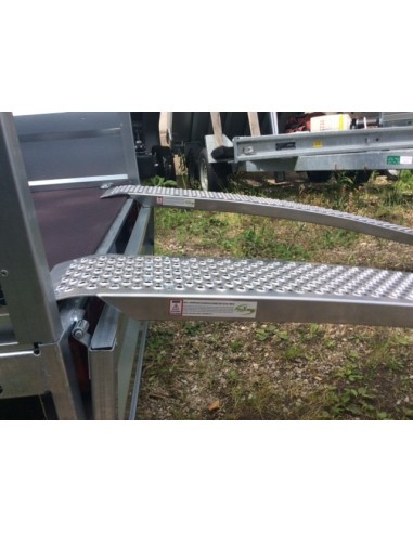 REMORQUE 500-750 Kg PTC 233x132 tôle gava REM...