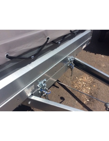 PLATEAU 1300 KG 300X170 avec frein  PML170F ERDÉ EXPERT