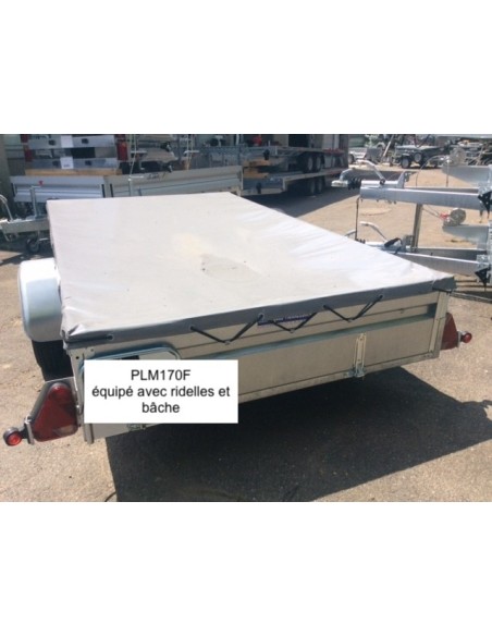 PLATEAU 1300 KG 300X170 avec frein  PML170F ERDÉ EXPERT