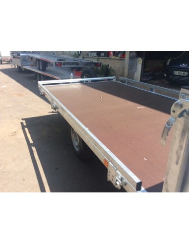 PLATEAU 0750 - 1500 KG 340 x 180 RIS340F 1 ESSIEU FRANC-TRELGO