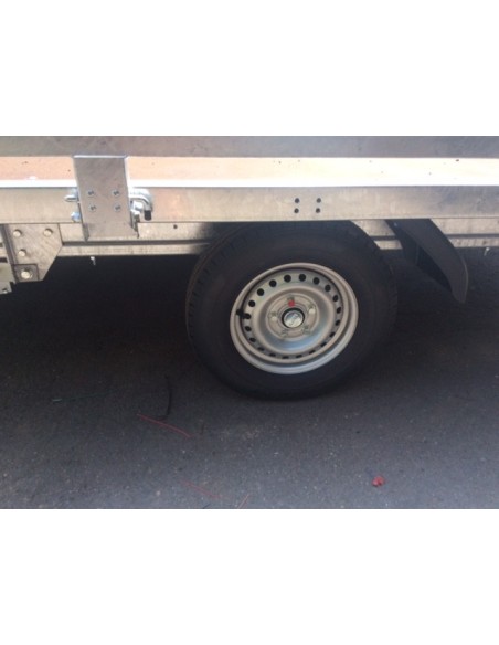 PLATEAU 0750 - 1500 KG 340 x 180 RIS340F 1 ESSIEU FRANC-TRELGO