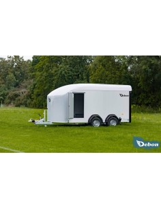 remorque fourgon debon avec porte latérale, modèle ROADSTER 800.