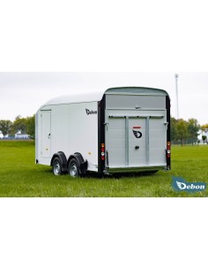 remorque fourgon debon avec porte latérale, modèle ROADSTER 800. 2