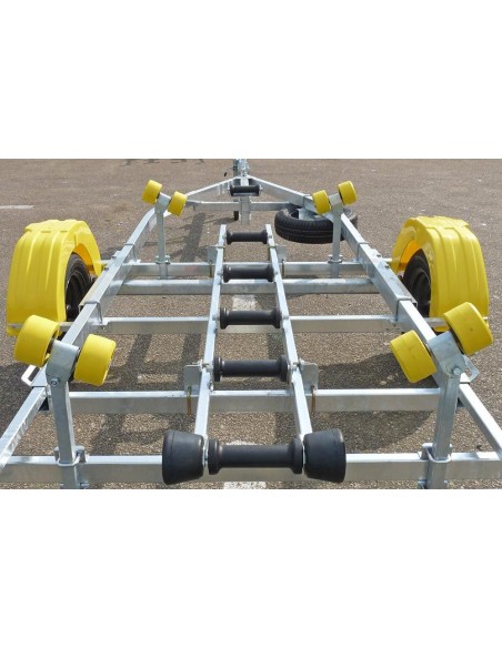 500 - 3500 KG REMORQUES BATEAUX MOTEURS DRAXER RBM