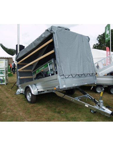 PLATEAU 1300 KG 300X170 avec frein  PML170F...