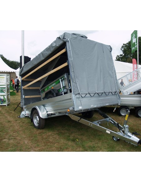 PLATEAU 1300 KG 300X170 avec frein  PML170F ERDÉ EXPERT