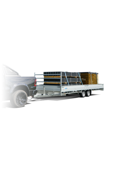 PLATEAU 3500 KG 611X203 Medax-2 3500.611×203 EN 2 essieux ou 3 essieux