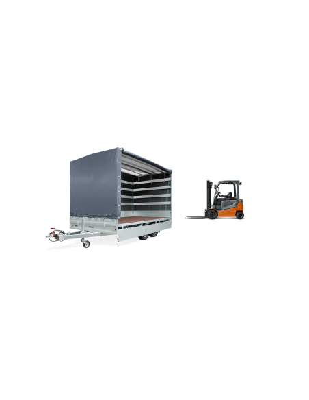 PLATEAU 3500 KG 611X203 Medax-2 3500.611×203 EN 2 essieux ou 3 essieux