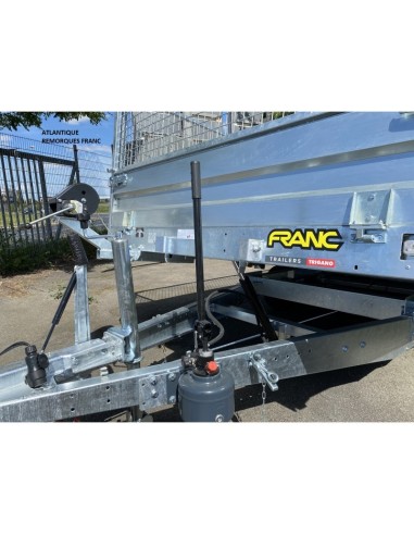 REMORQUE PLATEAU 1500 - 2700 KG 400X200 PJD400...