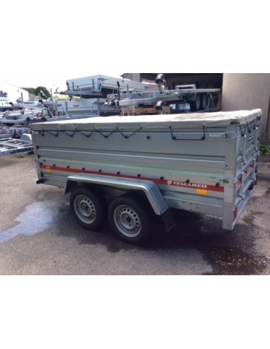 LOCATION 500 KG 260X125 avec Réhausses et bâche...