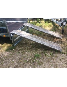 REMORQUE 750 Kg PTC 233x132  avec frein REM 233 RIDELLE... 2