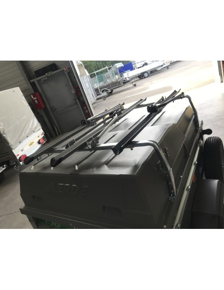 PROMOTION REMORQUES CAPOT AVEC BARRES POUR VELOS