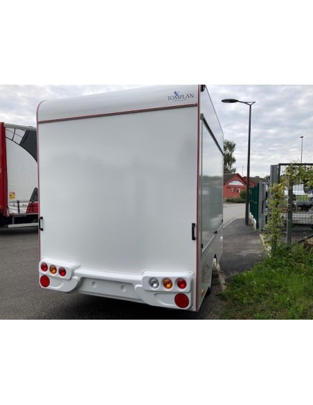 REMORQUE MAGASIN 1500 KG 300X200H230 - 2 ESSIEUX BW