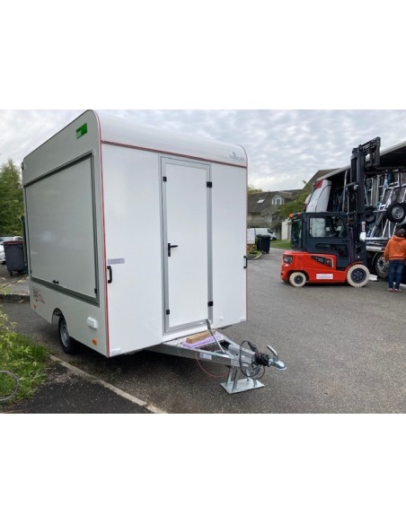 REMORQUE MAGASIN 1500 KG 300X200H230 - 2 ESSIEUX BW