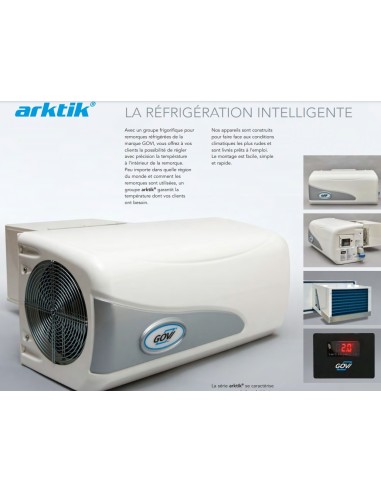 FOURGON FRIGO BW PTAC 750 / 1300 KG 250 X 125 X...