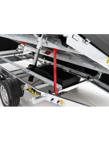 REMORQUE BENNE 3500 KG 330 X 186 TRIBENNE POMPE...