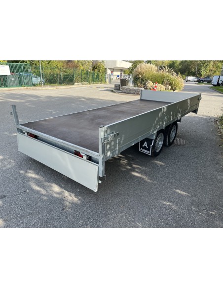 REMORQUE 2000 Kg  305X153 ridelles alu ANSSEMS PSX