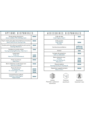 van GoldOrigins ROUEN 76 prix SALON