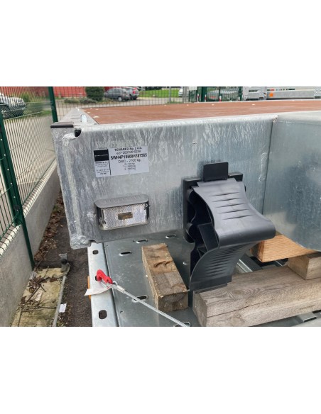 REMORQUE PLATEAU 2700 KG CARPLATFORM TEMARED treuil ALKO